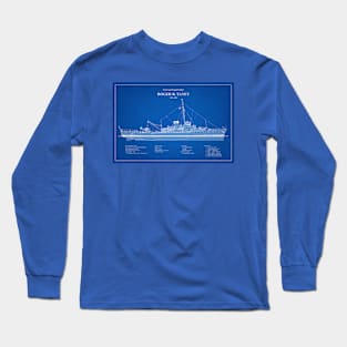 Roger B. Taney whec-37 United States Coast Guard Cutter - ABD Long Sleeve T-Shirt